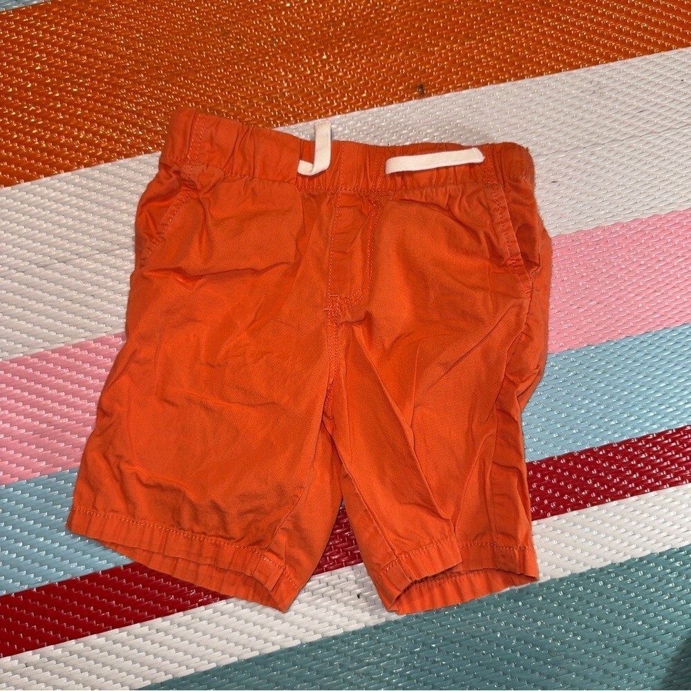 H&M Vibrant Orange Athletic Shorts Boys Kids Size 4T